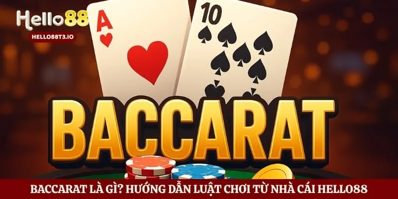 Baccarat Là Gì? Hướng Dẫn Luật Chơi Từ Nhà Cái Hello88 Hình số 1 Baccarat Là Gì? Hướng Dẫn Luật Chơi Từ Nhà Cái Hello88
