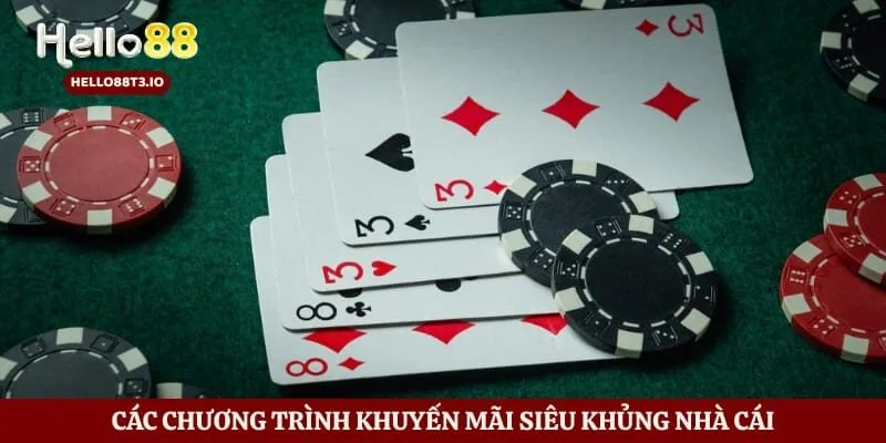 Game Bài Hello88 Hình số 2 Các chương trình khuyến mãi siêu khủng nhà cái