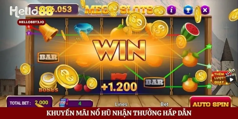Nổ Hũ Hello88 Hình số 2 Khuyến mãi nổ hũ nhận thưởng hấp dẫn