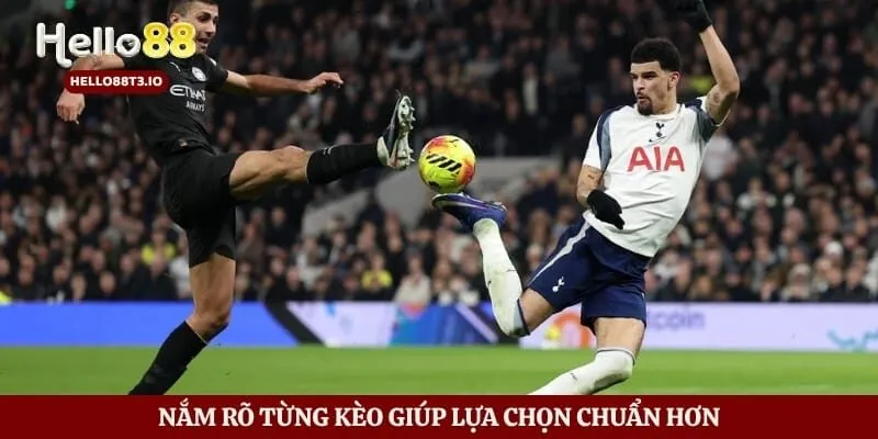 Thể Thao Hello88 Hình số 3 Nắm rõ từng kèo giúp lựa chọn chuẩn hơn